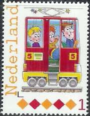 Dutch personalised stamp NedTrain Zwolle